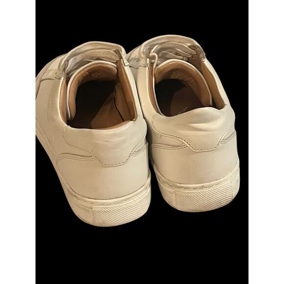 Suitsupply White Leather Sneakers •Men 39/ 6• Shoes Low Top Casual $255 - Picture 7 of 11